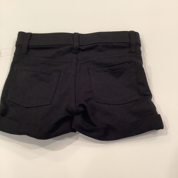 NWT soft black shorts XS 4-5 - Picture 2 of 4